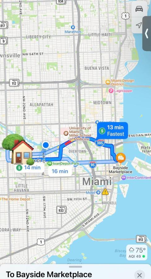 Tropical Marlins House Villa Miami Bagian luar foto